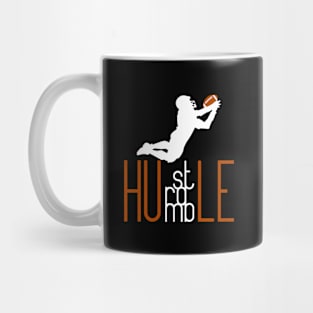 Football Player Diving Catch Mug